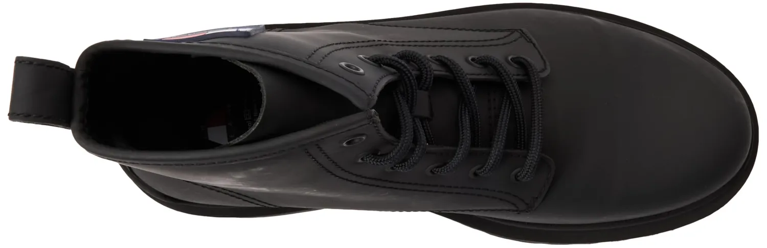 Tommy Jeans Leather Lace Up Low Boot Stiefel Leder