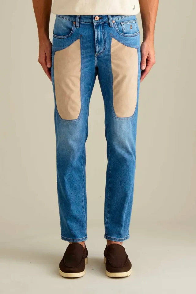 Jeckerson James Jeans Herren hellblau Skinny Alcantara