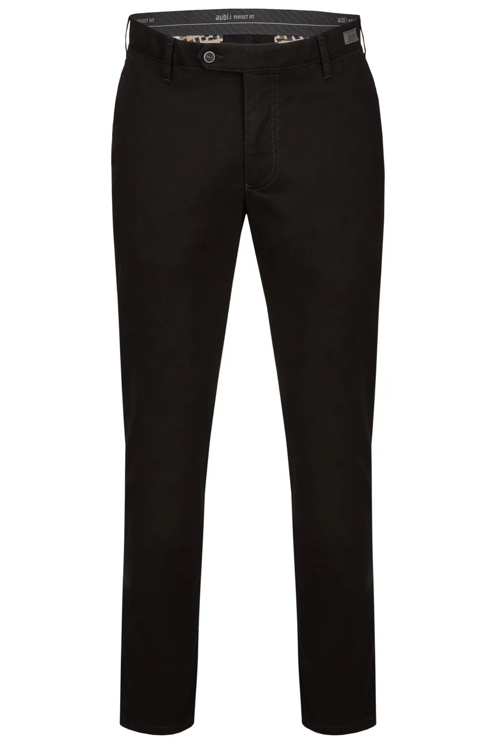 AUBI 526 Pima-Baumwollhose Stretch Schwarz 50