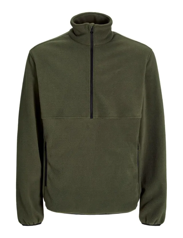 JJ Rebel JreBFleece Half Zip Herren Jacke L Fleece