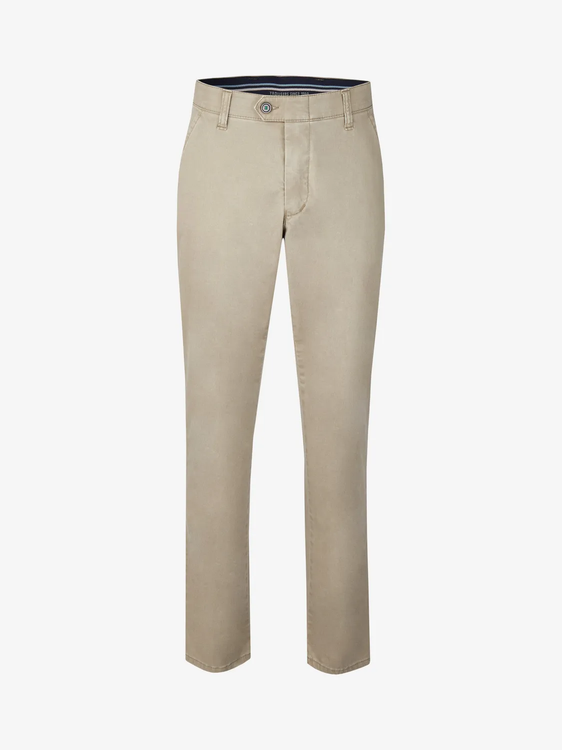 Club of Comfort Denver 7901 Chino Hose grau-beige Stretch