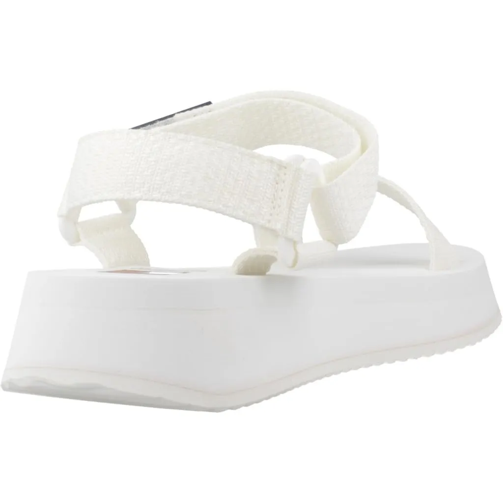 Tommy Jeans Eva Sandalen Damen Sommerschuhe weiß
