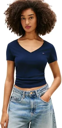 Tommy Jeans TJW 3pack V-Neck Tee T-Shirt L 3er Pack Baumwolle
