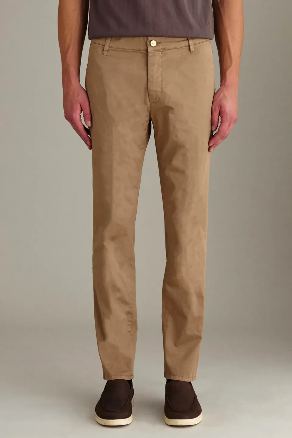 Jeckerson Jack Chino Hose Beige Slim Fit