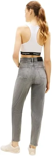 Tommy Jeans Mom Jean Cropped 29W/30L Denim Damen