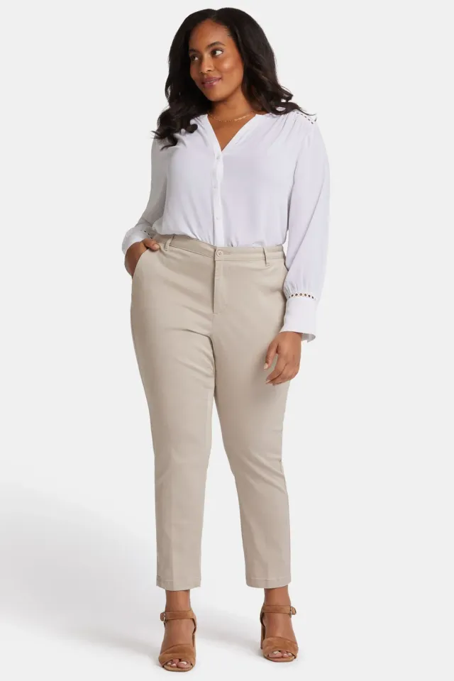 NYDJ Sadie Slim Hose Feather Plus Stretch-Twill