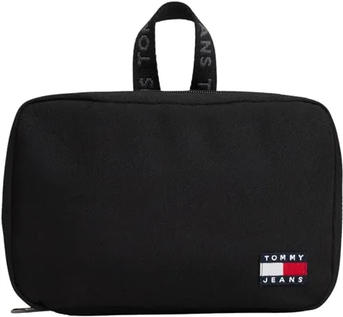 Tommy Jeans Daily Kulturbeutel Nylon Schwarz Unisex