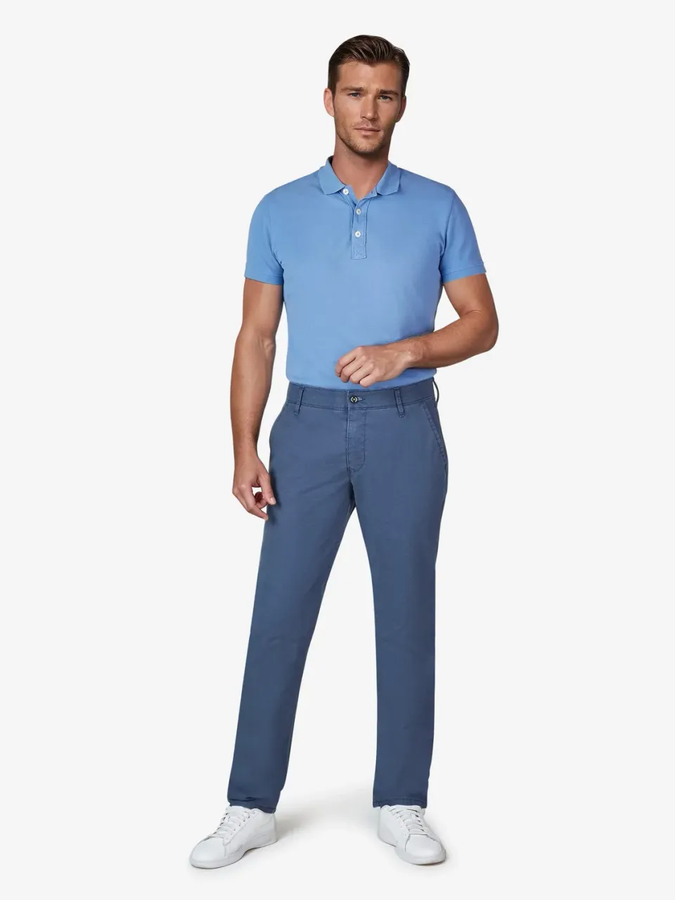 Club of Comfort Garvey 8108 Hose blau Mikrostruktur
