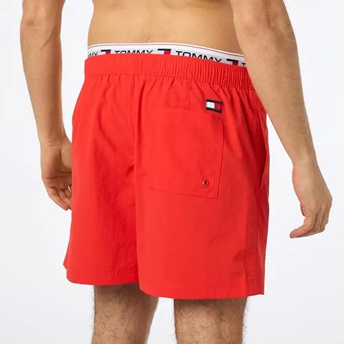 Tommy Jeans Medium Drawstring Badehose Herren mittellang