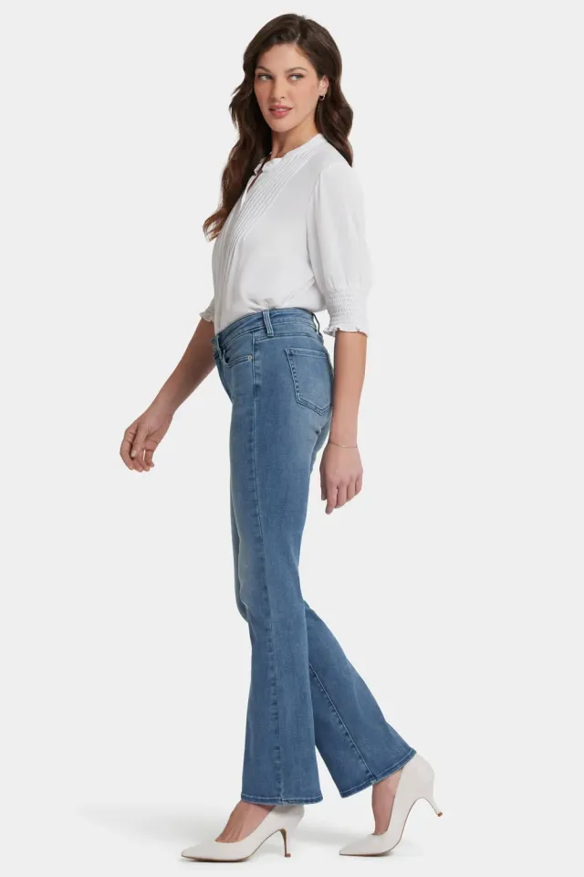 NYDJ Barbara Bootcut Jeans Brickell Blau formend