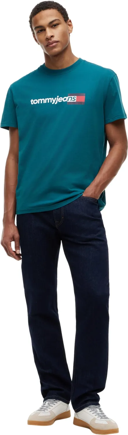 Tommy Jeans Herren Straight Jeans 36W/34L dunkel