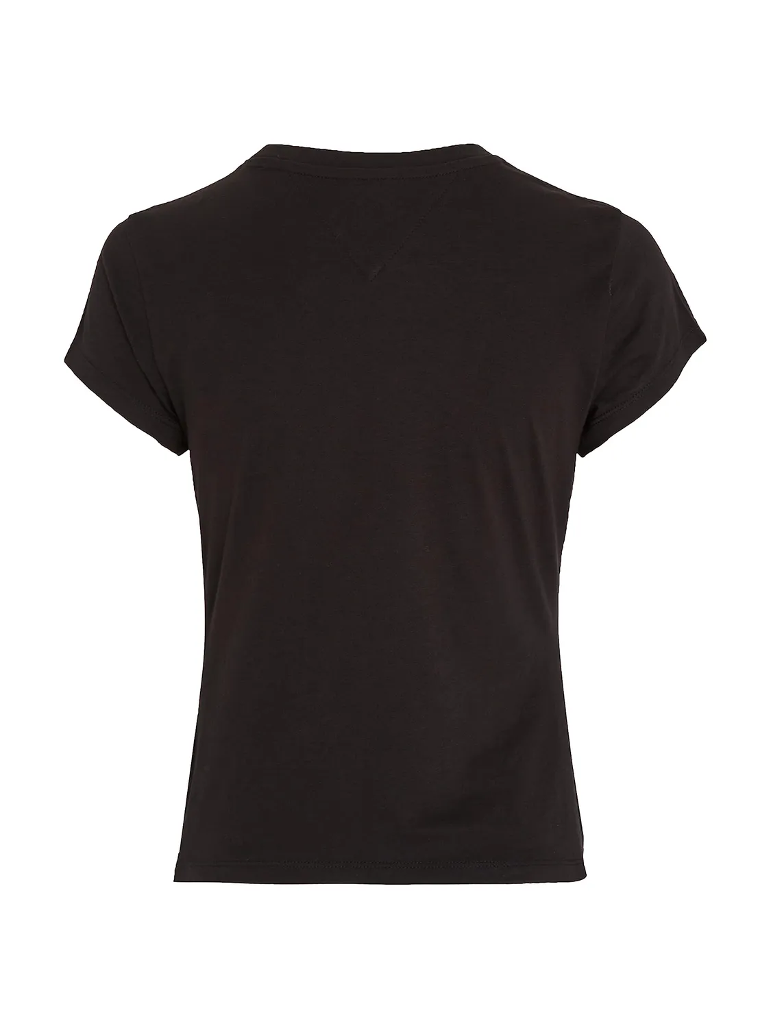 Tommy Jeans Kurzarm T-Shirt Damen Schwarz Größe S