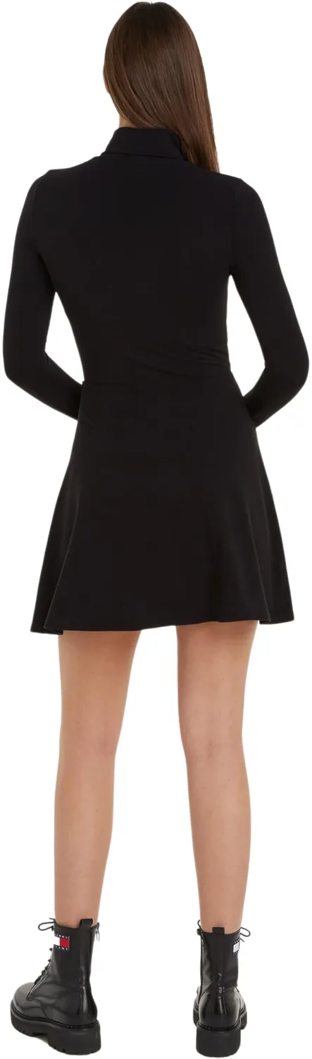 Tommy Jeans Damen Fit & Flare Kleid Skaterkleid