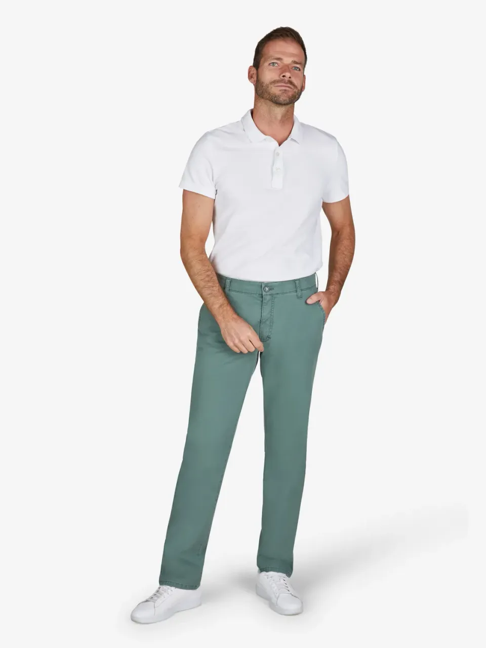 Club of Comfort GARVEY 7323 Chino blau-grün Coolmax