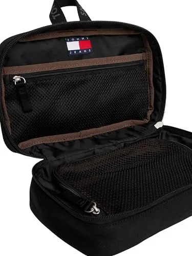 Tommy Jeans Daily Kulturbeutel Nylon Schwarz Unisex