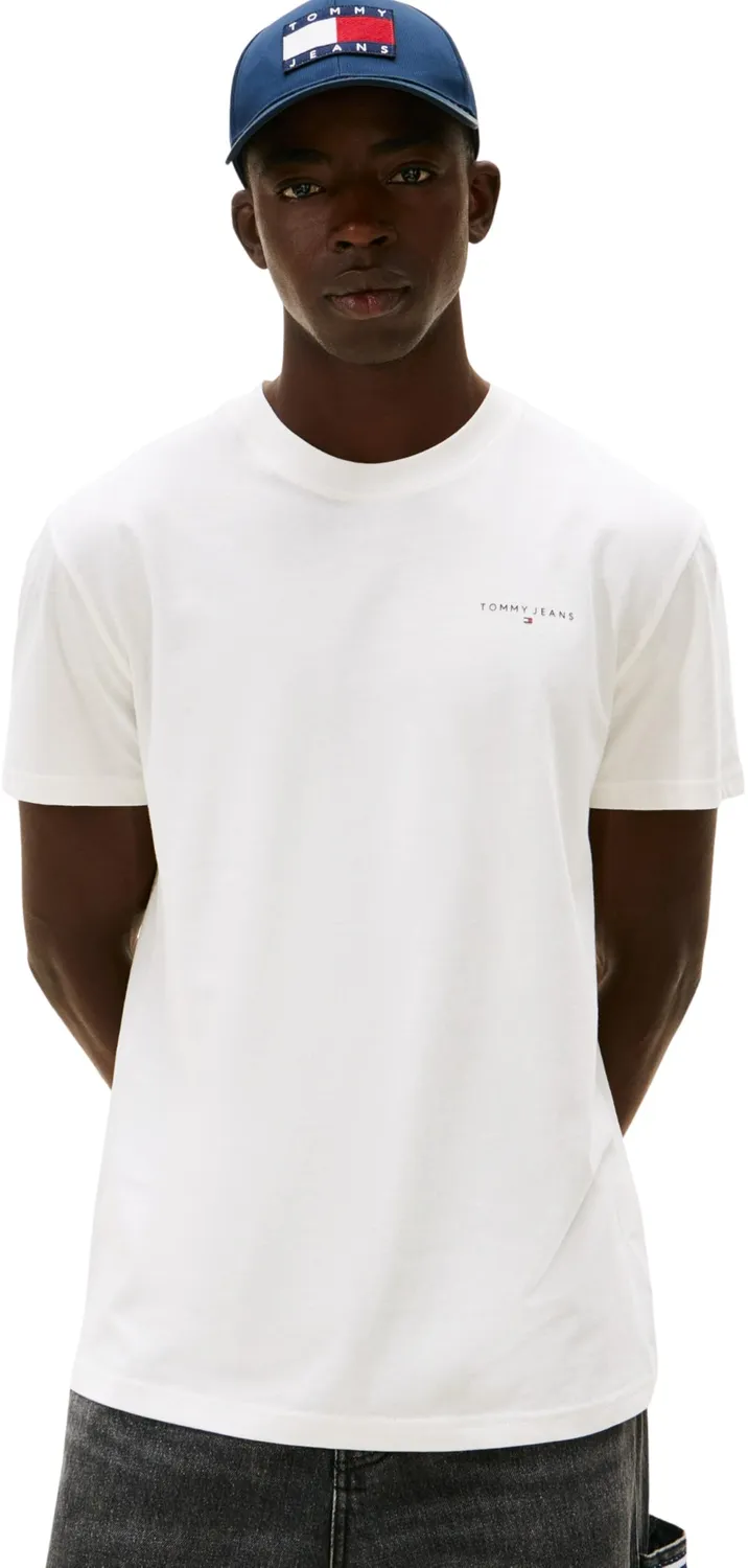 Tommy Jeans TJM Slim Linear DM0DM22316 T-Shirt 2er Pack