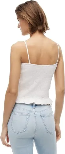 Tommy Jeans TJW Slim Smock Strappy Top DW0DW23117 Top M Schwarz