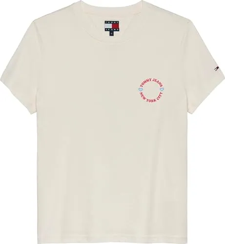 Tommy Jeans TJ X NYC T-Shirt Damen Kurzarm Branding