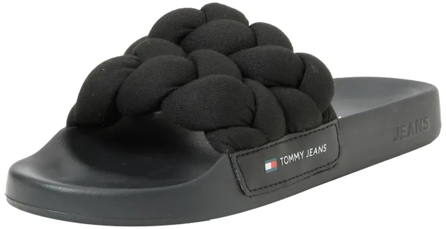 Tommy Jeans Braided Slide Damen Badelatschen 41 EU