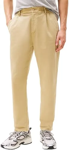 Tommy Jeans Isaac Twill Stoffhose Herren beige L Wide Leg
