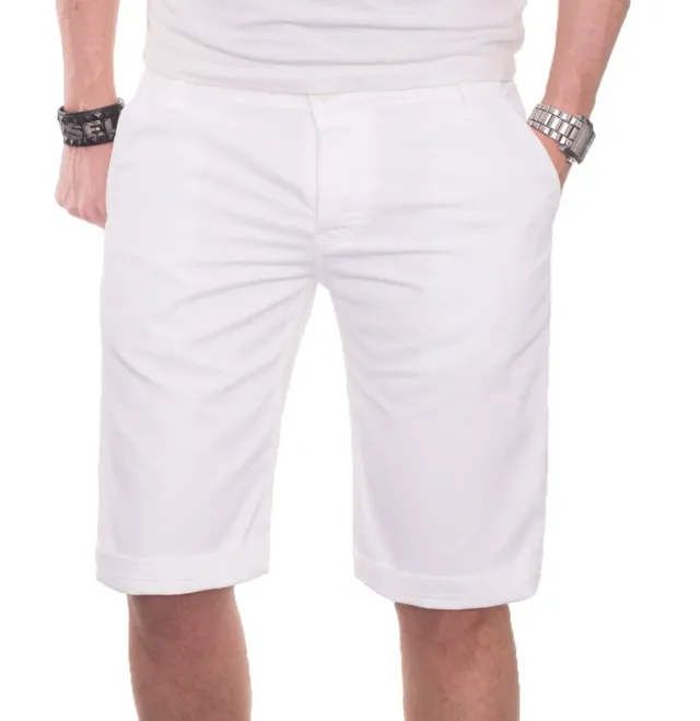 Alessandro Salvarini AS020 Chino Shorts Herren Baumwolle