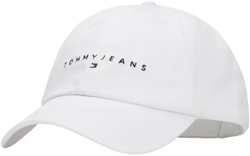 Tommy Jeans Basecap Cap Weiß verstellbar