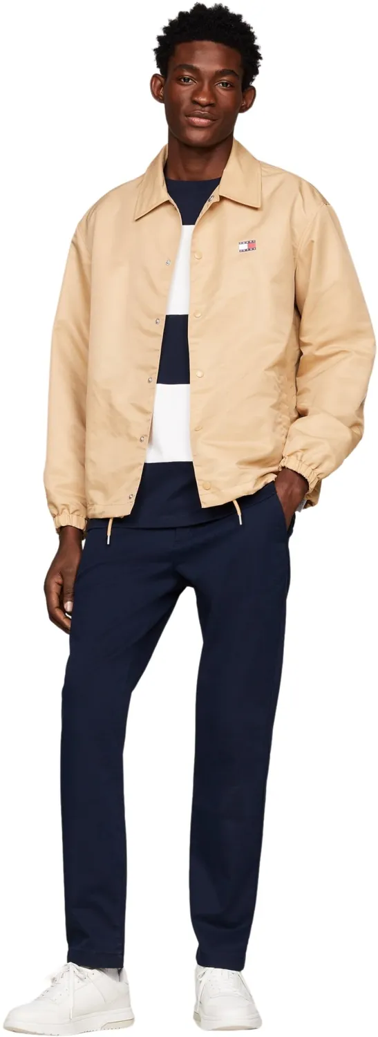 Tommy Jeans Austin Stretch Herren Chino Schwarz Slim