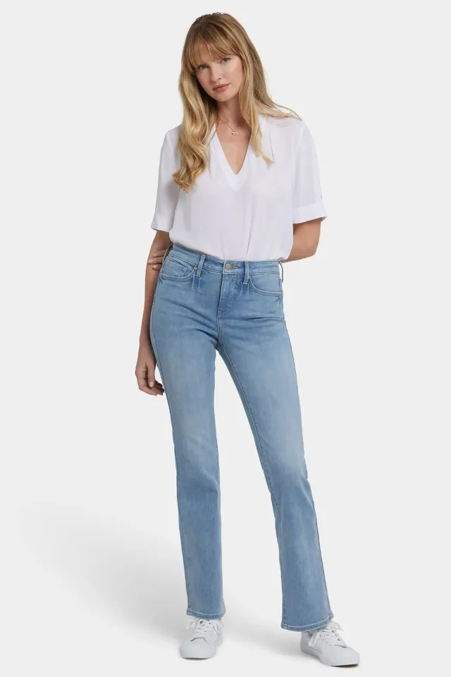 NYDJ Barbara Bootcut Jeans Petite Majestic Dusk blau