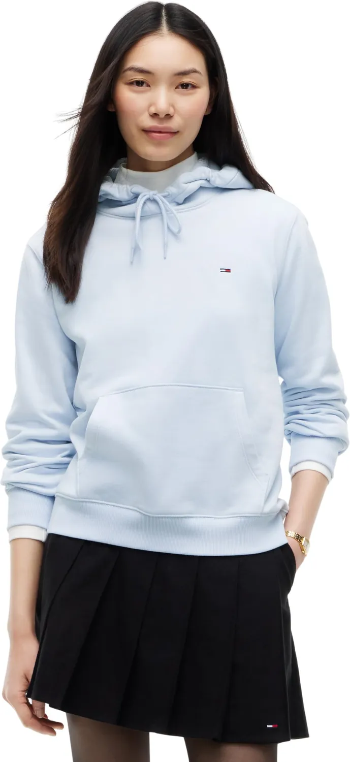 Tommy Jeans TJW Regular Hoodie Damen Kapuze Schwarz