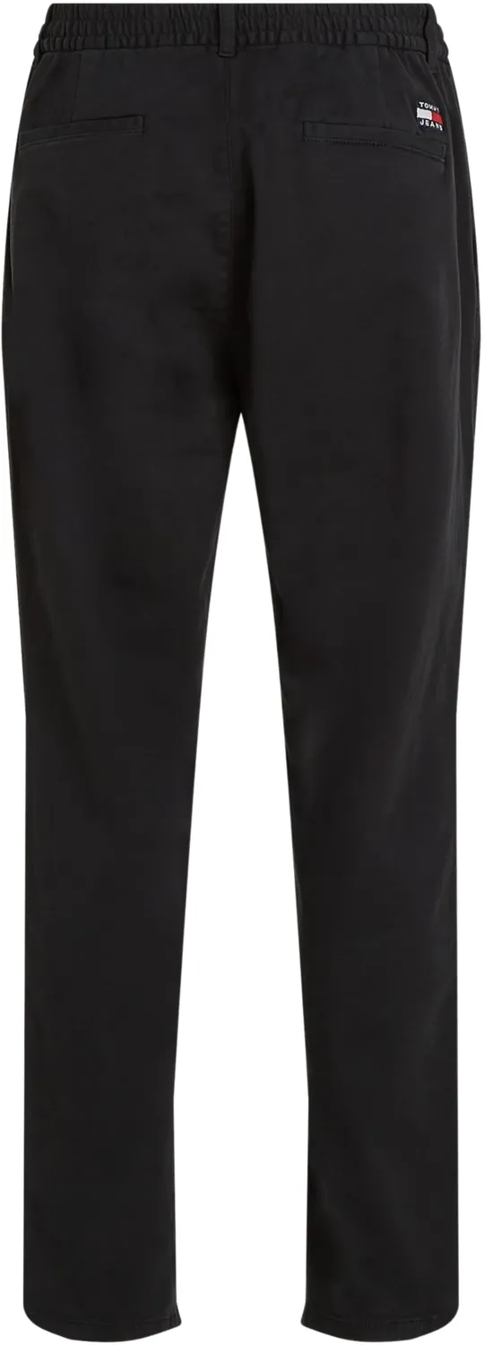 Tommy Jeans Isaac Twill Wide Leg Stoffhose Herren beige