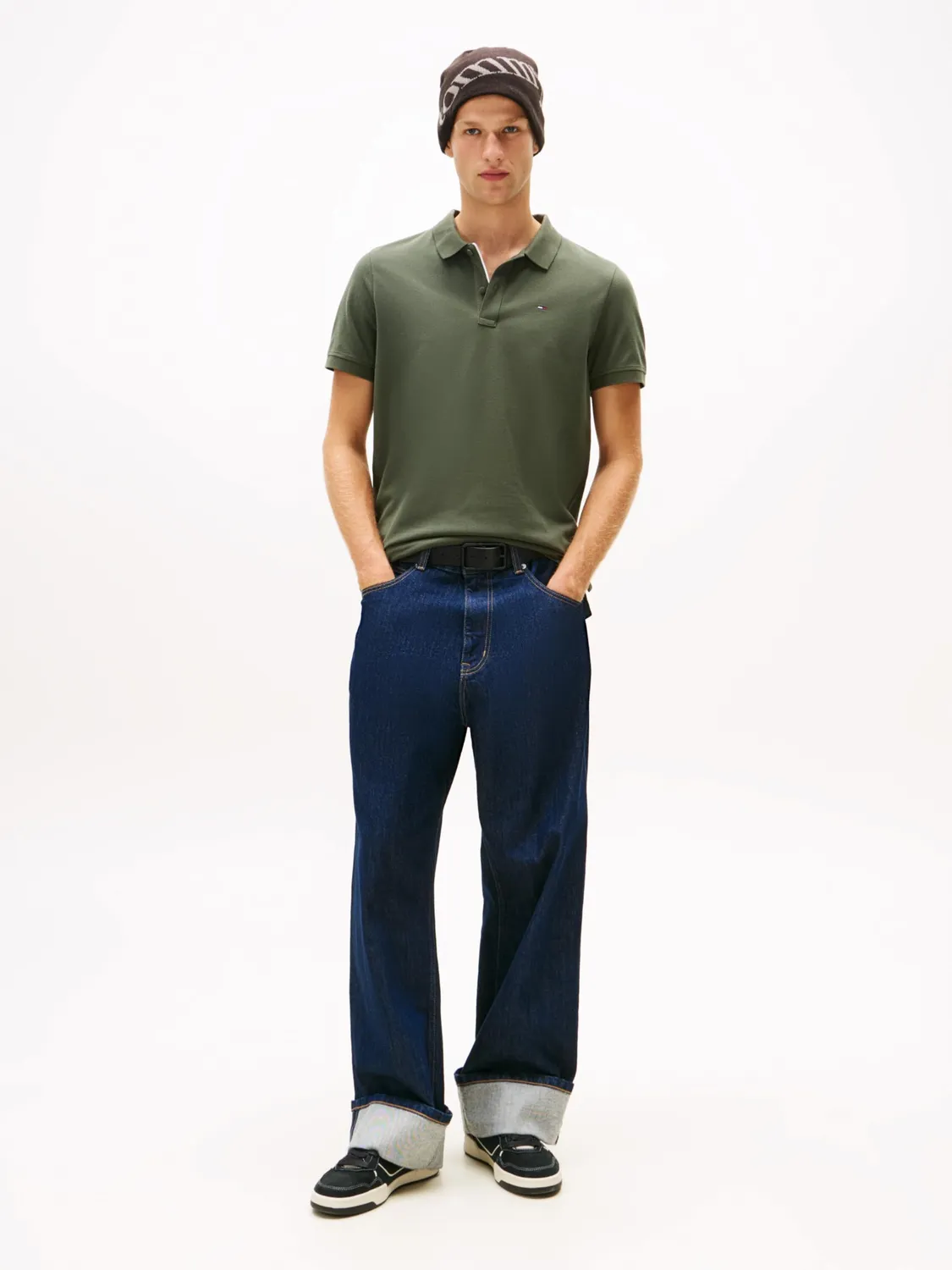 Tommy Jeans Poloshirt Slim Fit Herren Persian Blue