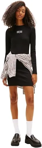 Tommy Jeans Linear DW0DW21902 Minikleid L Bodycon