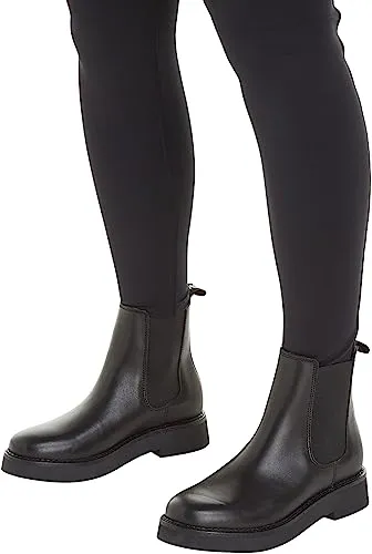 Tommy Jeans TJW Chelsea Flat Boot Stiefel Schwarz