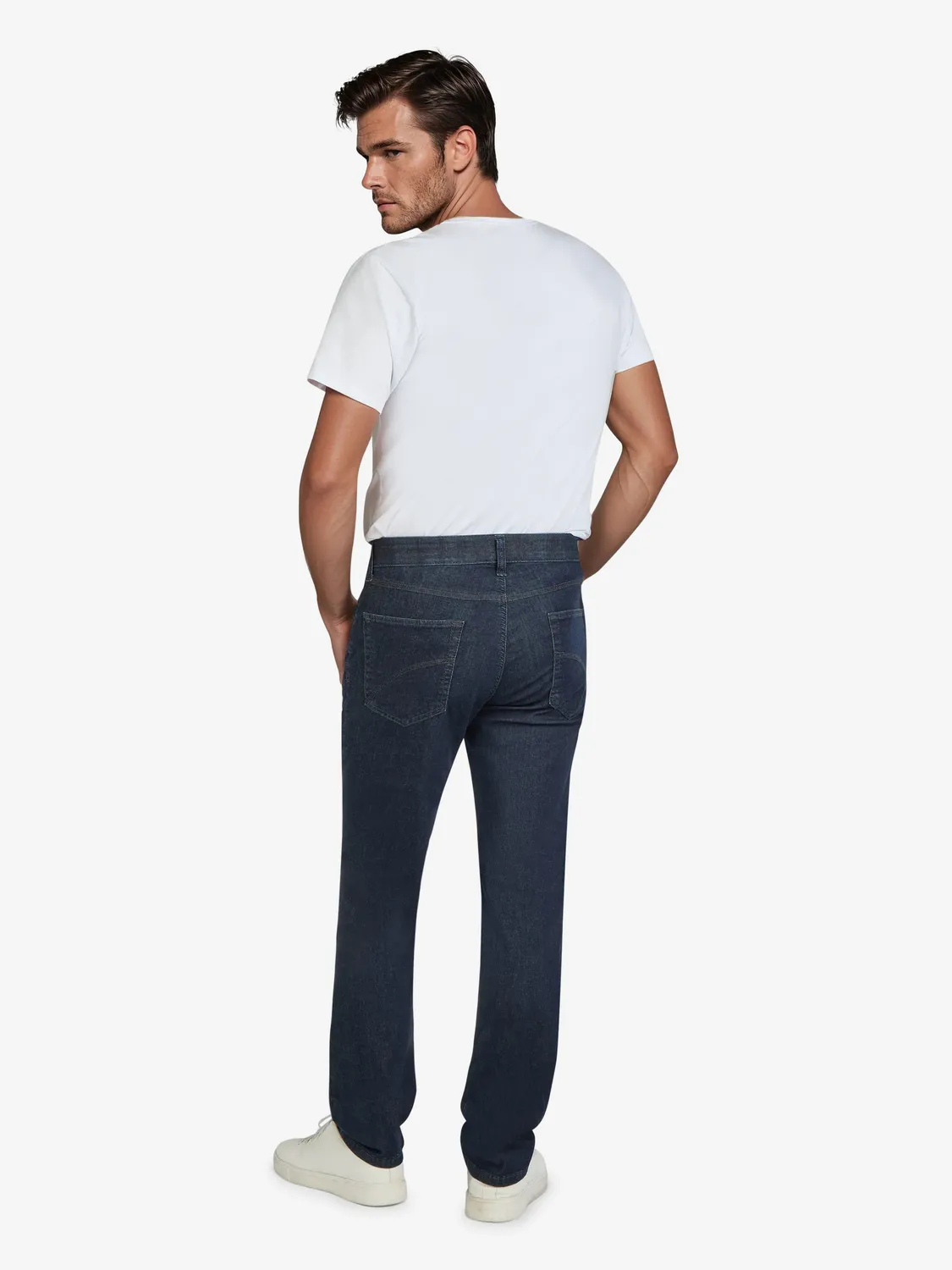Club of Comfort Henry Z6516 Jeans Hose dunkelblau 6-Pocket