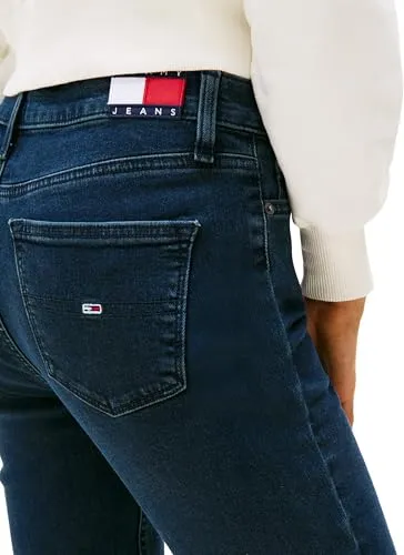 Tommy Jeans Nora Skinny Fit Jeans 27W/32L Blau Stretch-Denim
