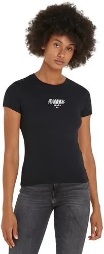 Tommy Jeans Kurzarm T-Shirt Damen Baumwolle