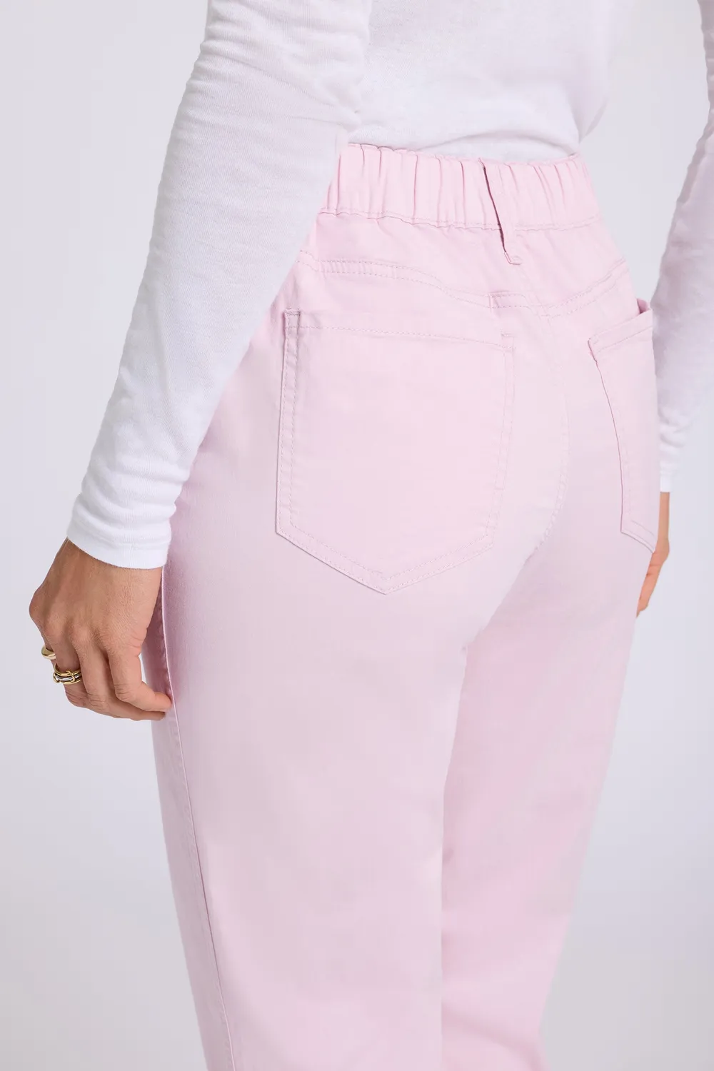 NYDJ Adjustable Marilyn Straight Pants Helllila