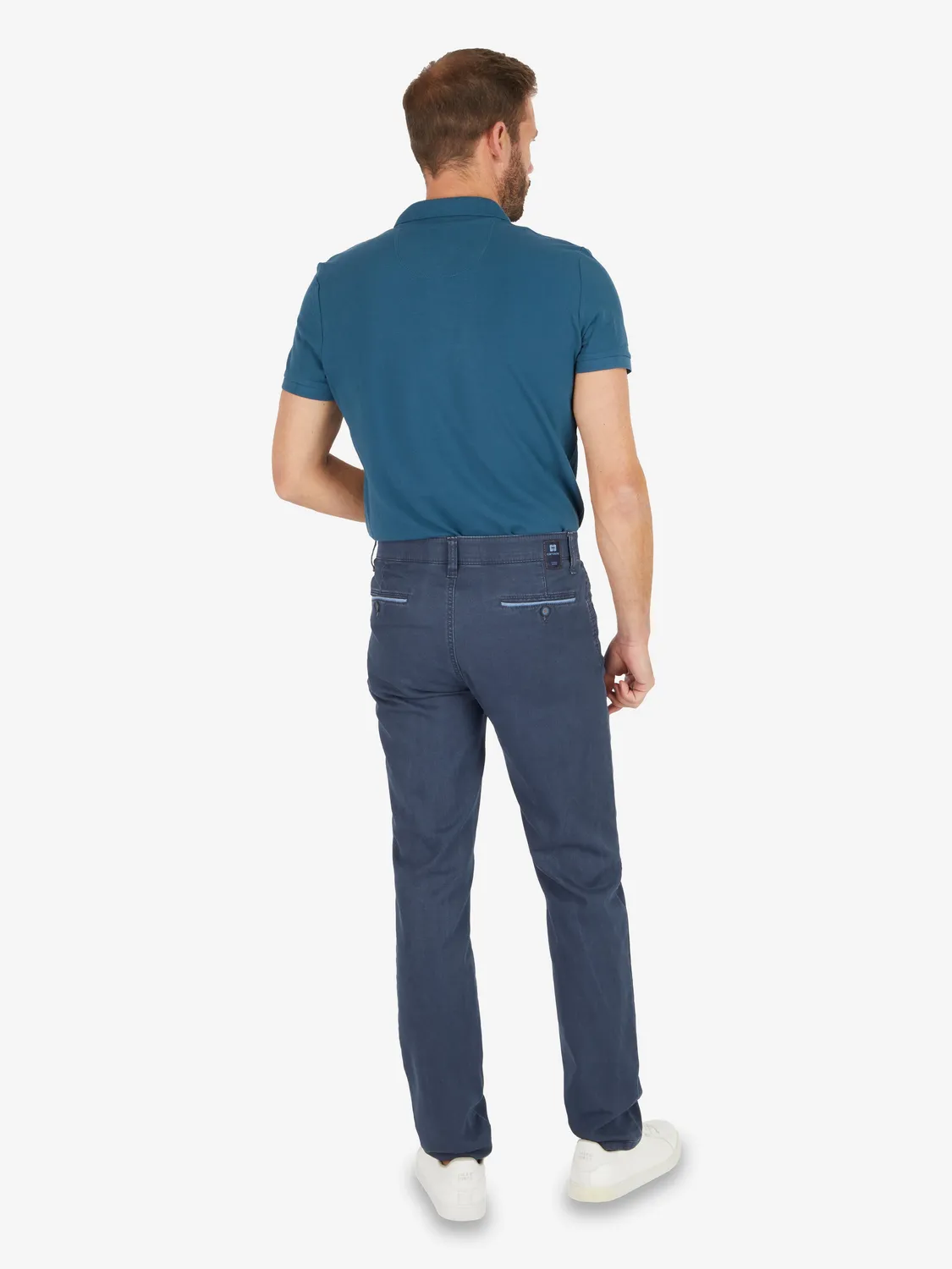 Club of Comfort Marvin 7506 Hose mittelblau Stretch