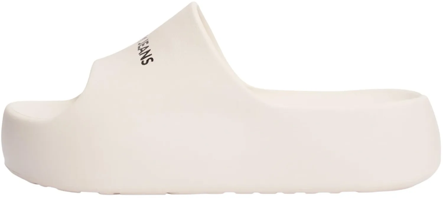 Tommy Jeans Flatform Pool Slide Badeschlappen Plateau Gummi