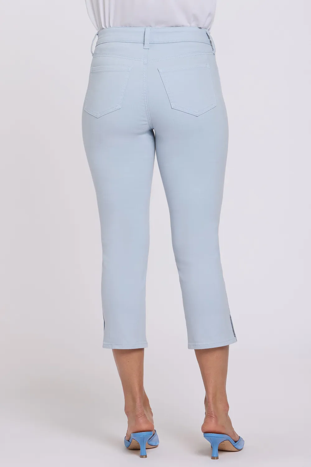 NYDJ Chloe Capri Jeans Blue Clover kurz