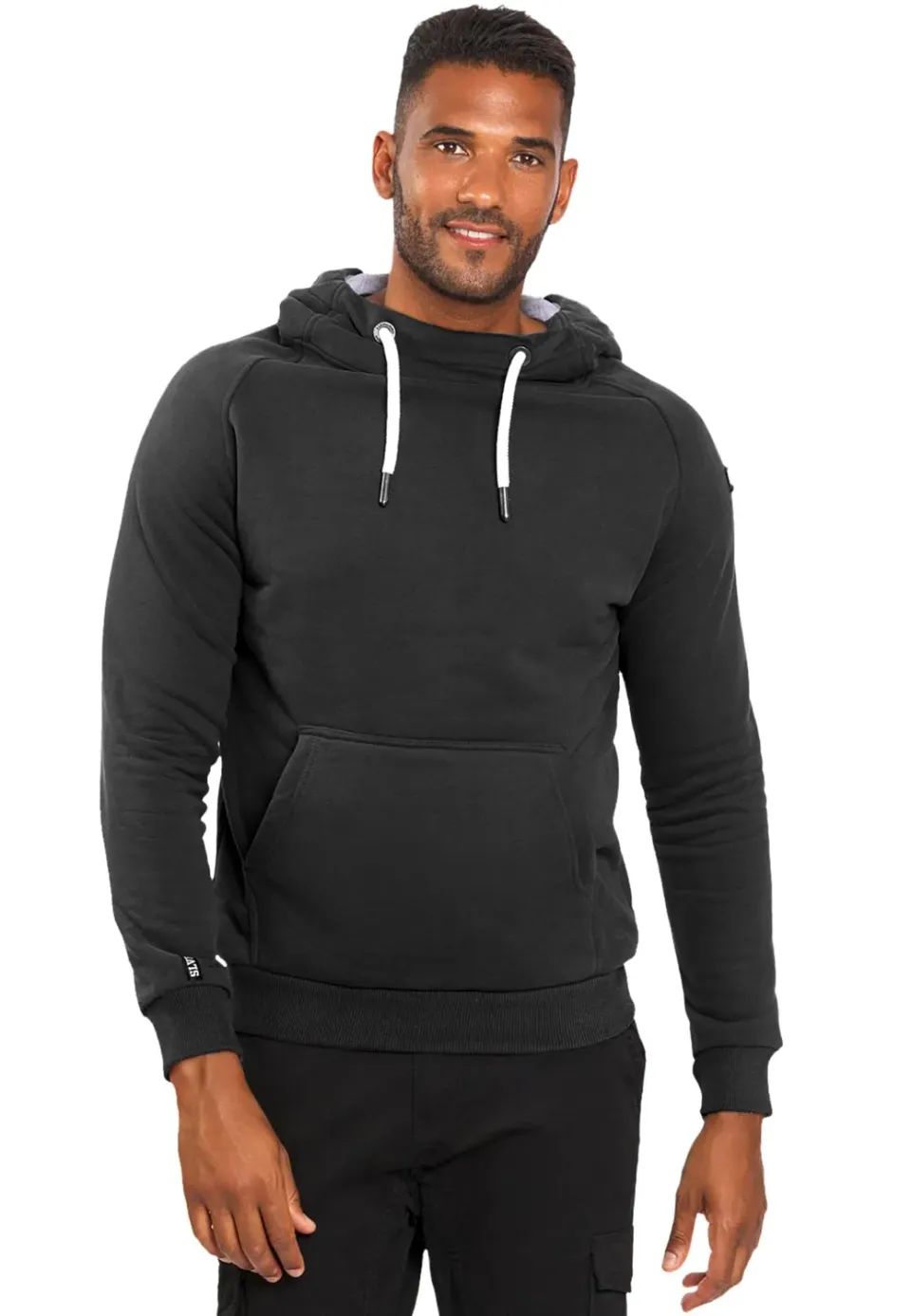 Alessandro Salvarini AS291 Hoodie schwarz Kapuzenpullover