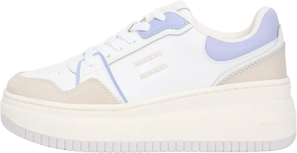 Tommy Jeans TJW Retro Basket Flatform EN0EN02916 Sneaker Damen Beige