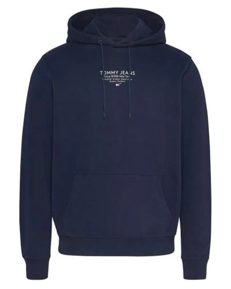 Tommy Jeans TJM Essential Graphic Hoodie Herren L schwarz