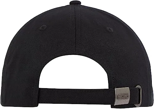 Tommy Jeans TJU Flag Basecap Schwarz Baumwolle