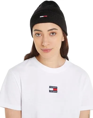Tommy Jeans Damen Hut Schwarz Webhut