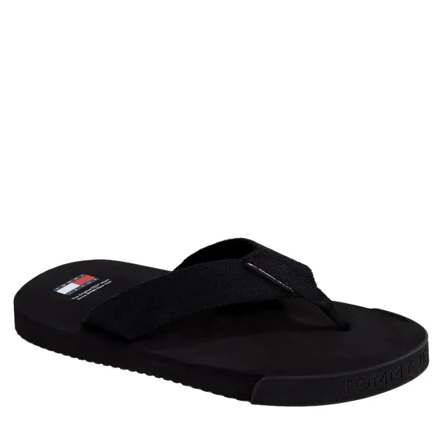 Tommy Jeans Elevated Herren Zehentrenner Gummi