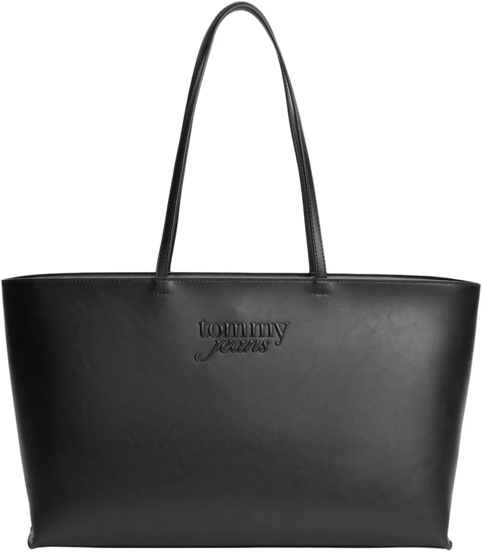 Tommy Jeans TJW Must Tote AW0AW18455 Tragetasche Schwarz