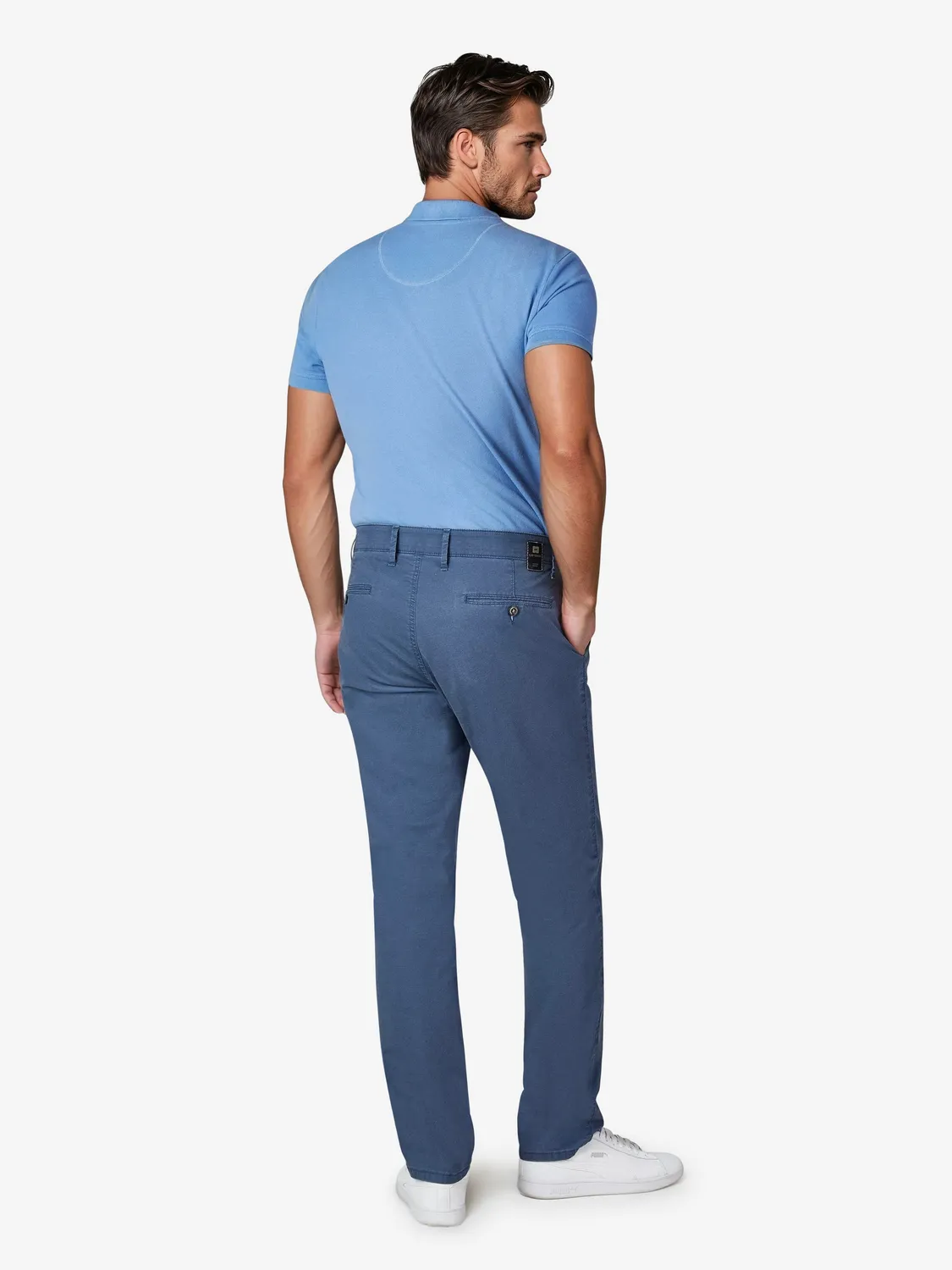 Club of Comfort Garvey 8108 Hose blau Mikrostruktur