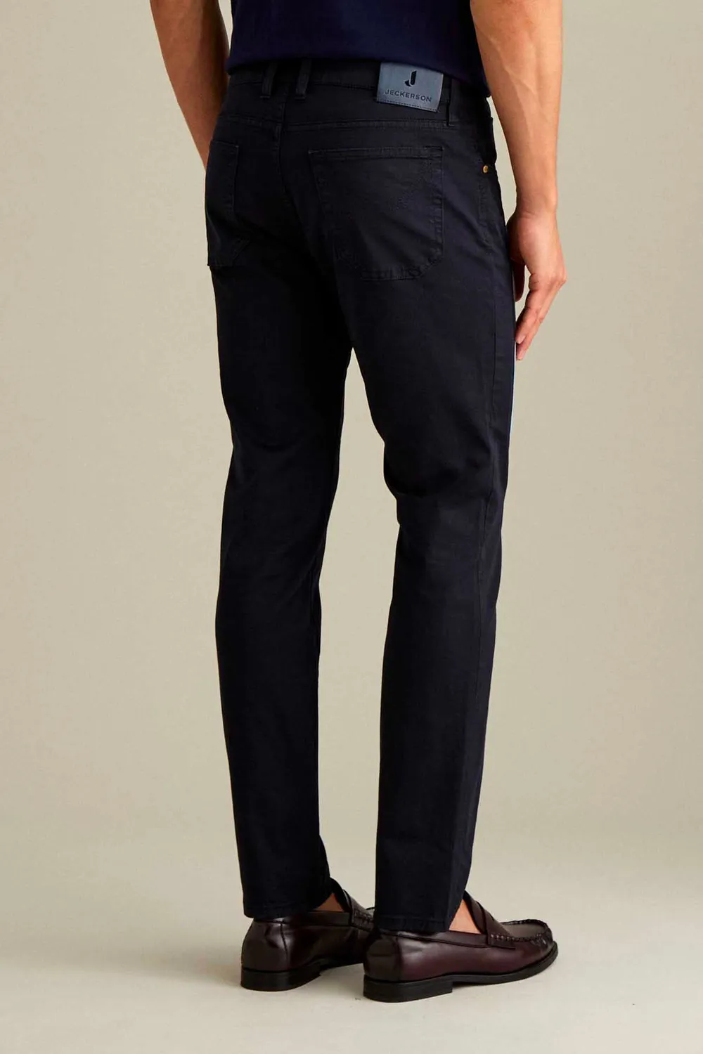 Jeckerson James Chino Hose Dunkelblau Alcantara