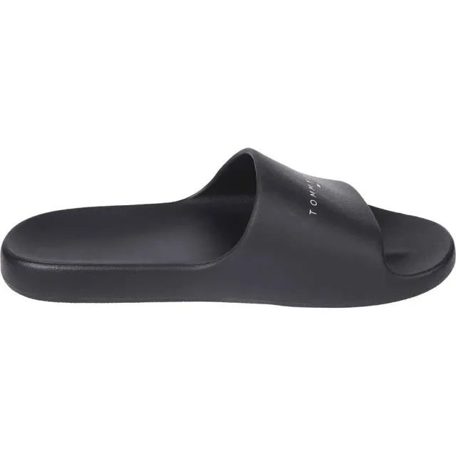 Tommy Jeans TJM Basic Slide Schlappen Herren Gummi